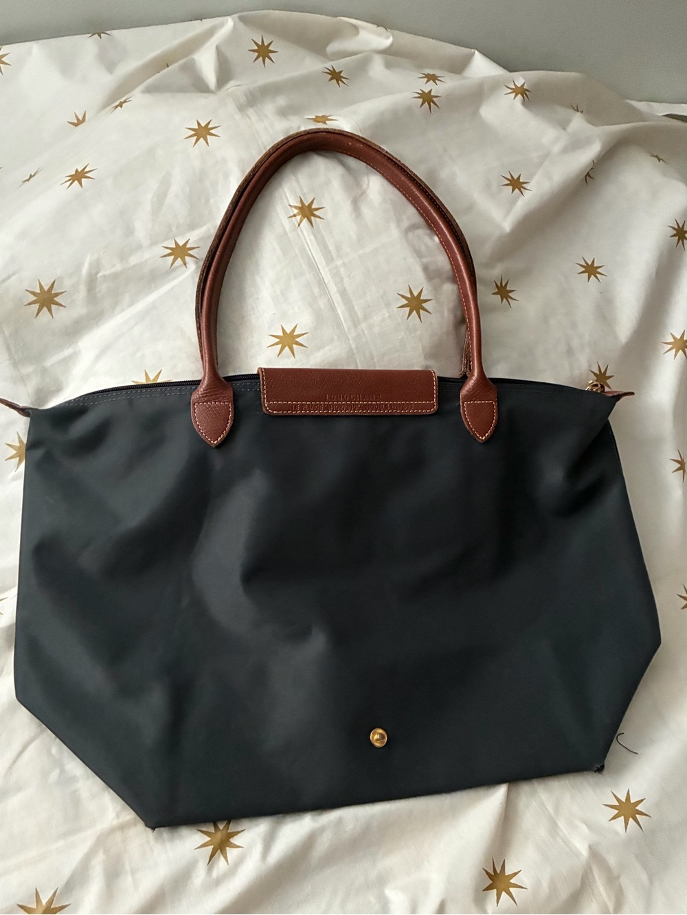 Longchamp Le Pliage Shopping Modele Depose Tote - Gray - Picture 2 of 14